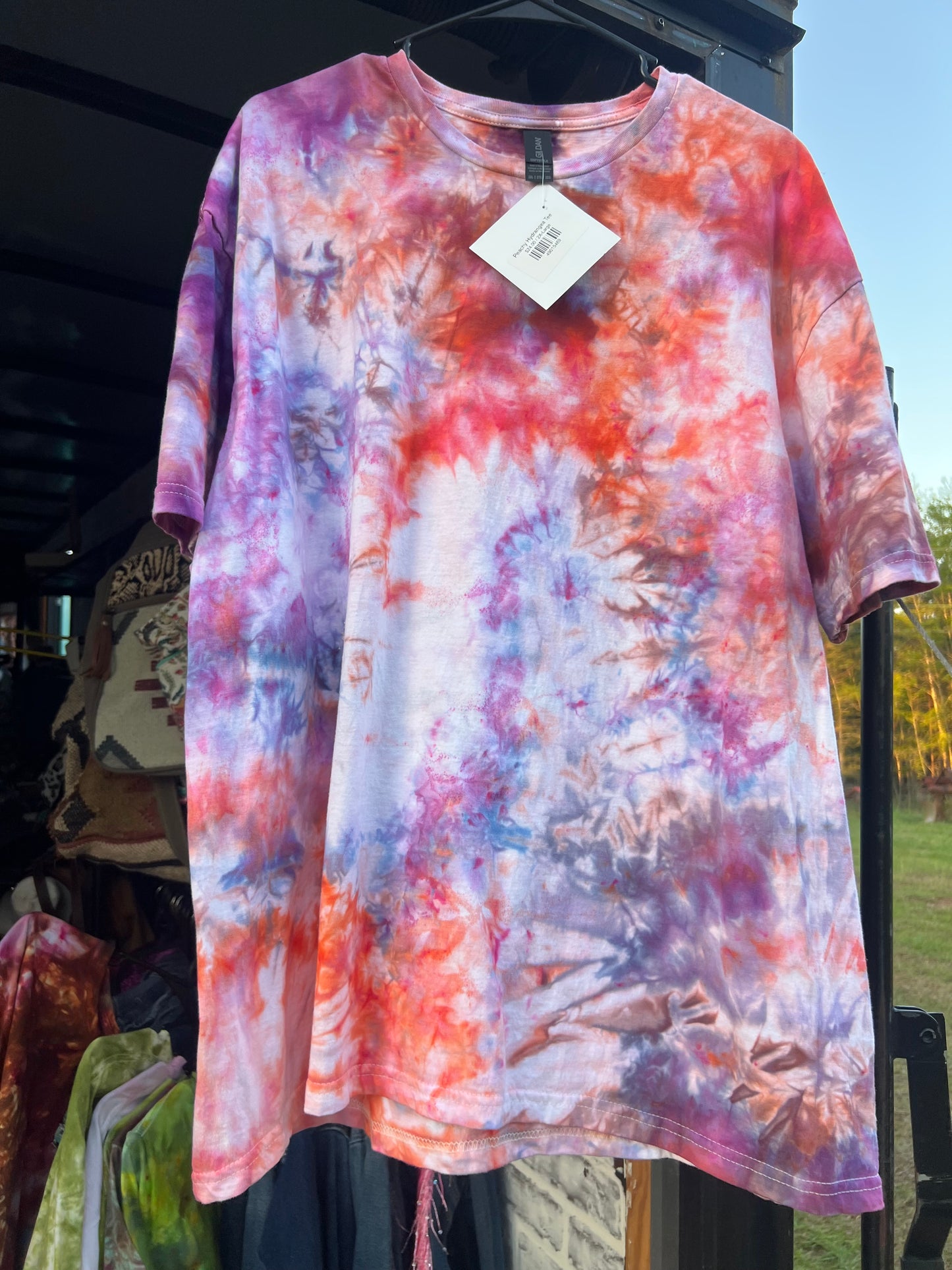 Peachy Hydrangea Tee