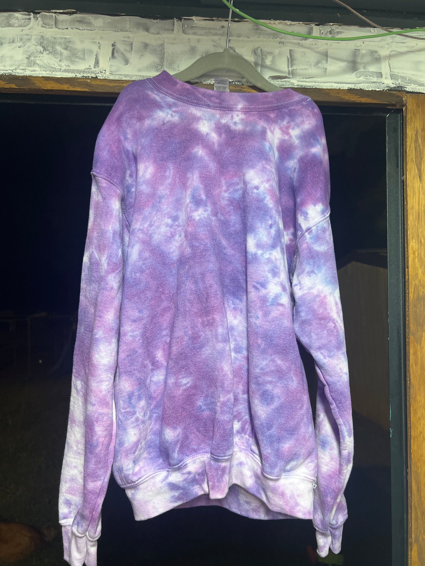 Youth purple crewneck