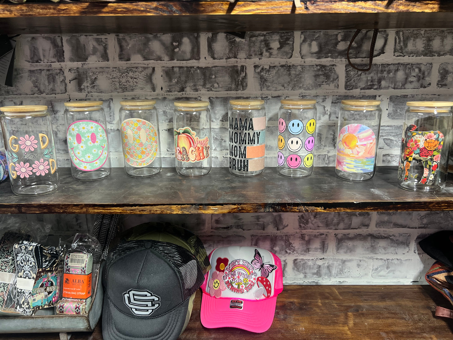 Glass cups