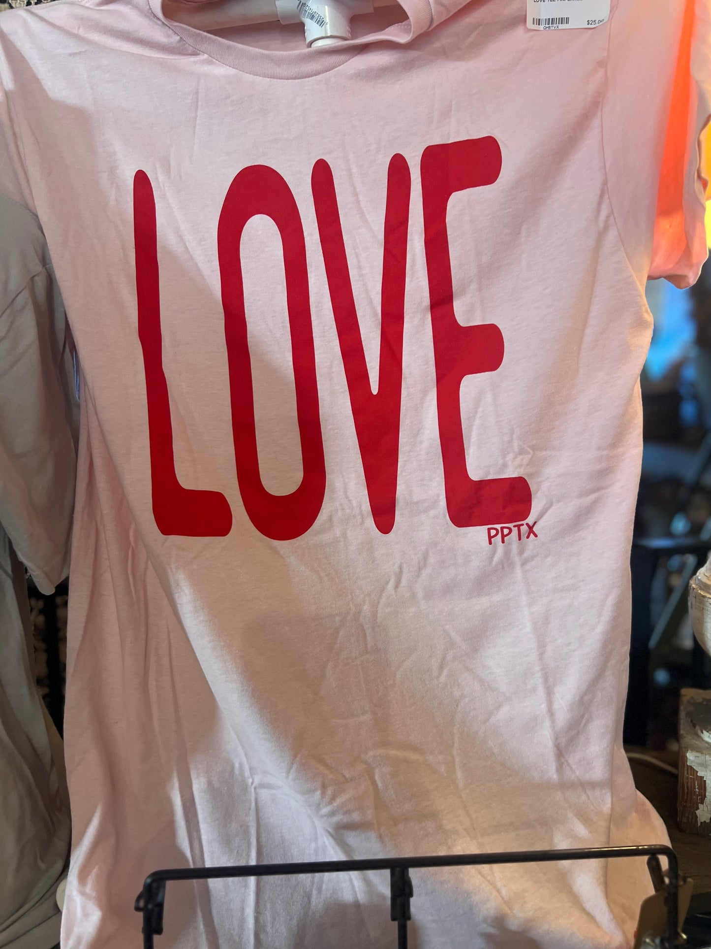 Love big letters tee
