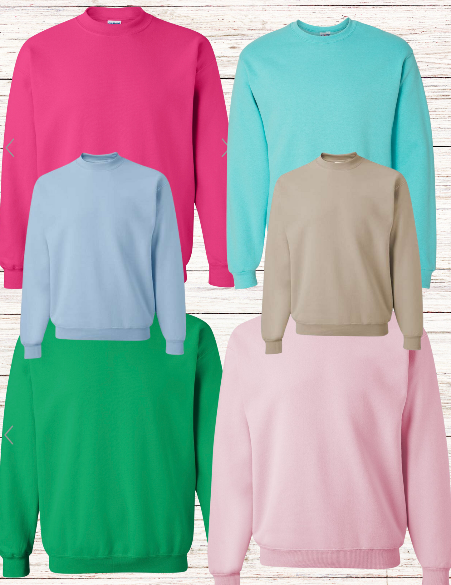 gildan crewnecks