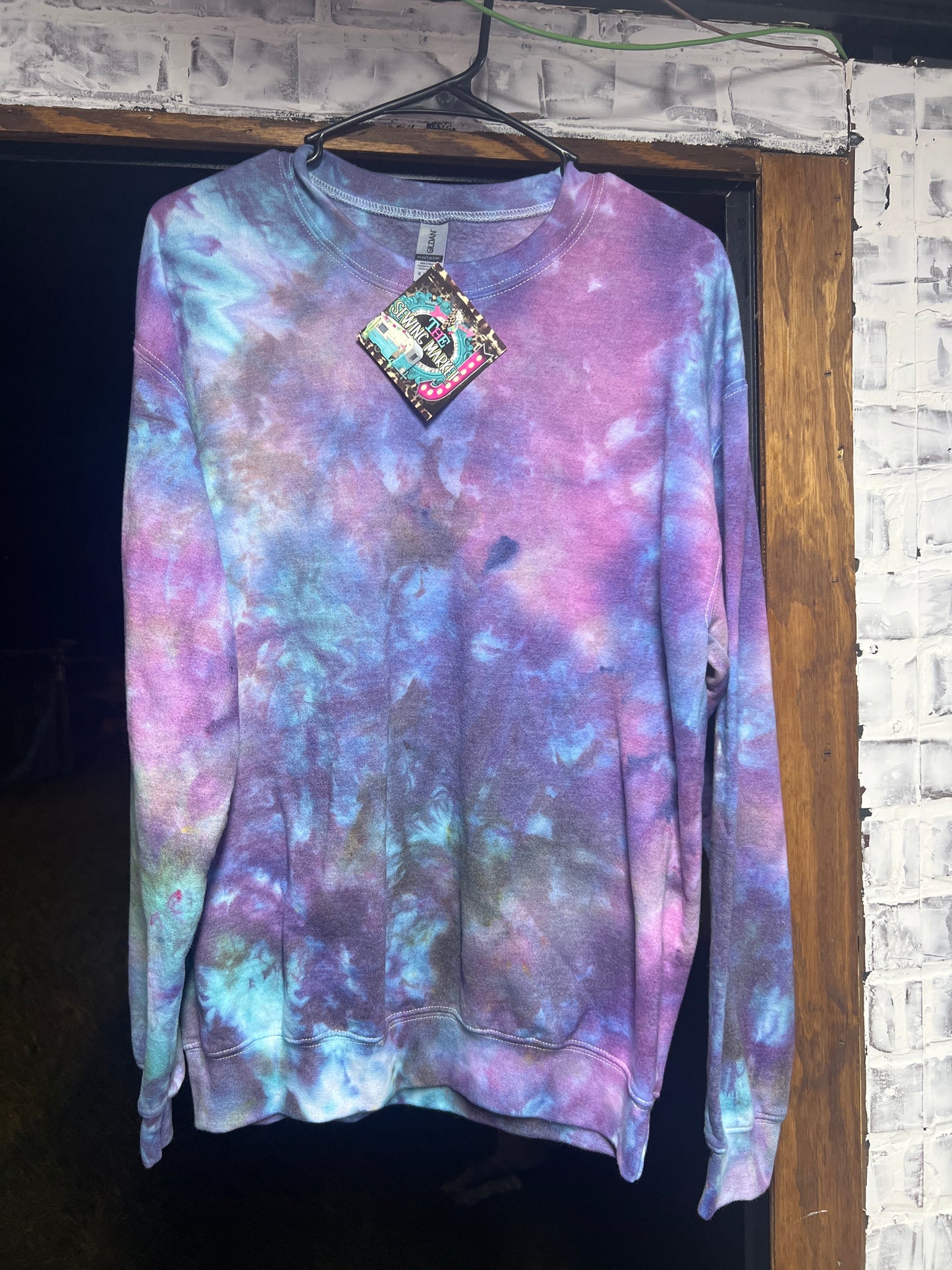 Purple Sea Blast Crewneck