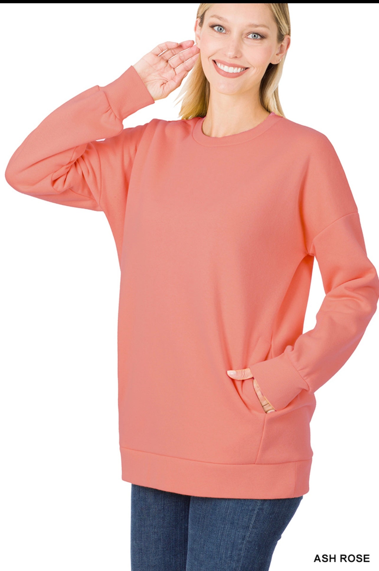 Pocket sweatshirts