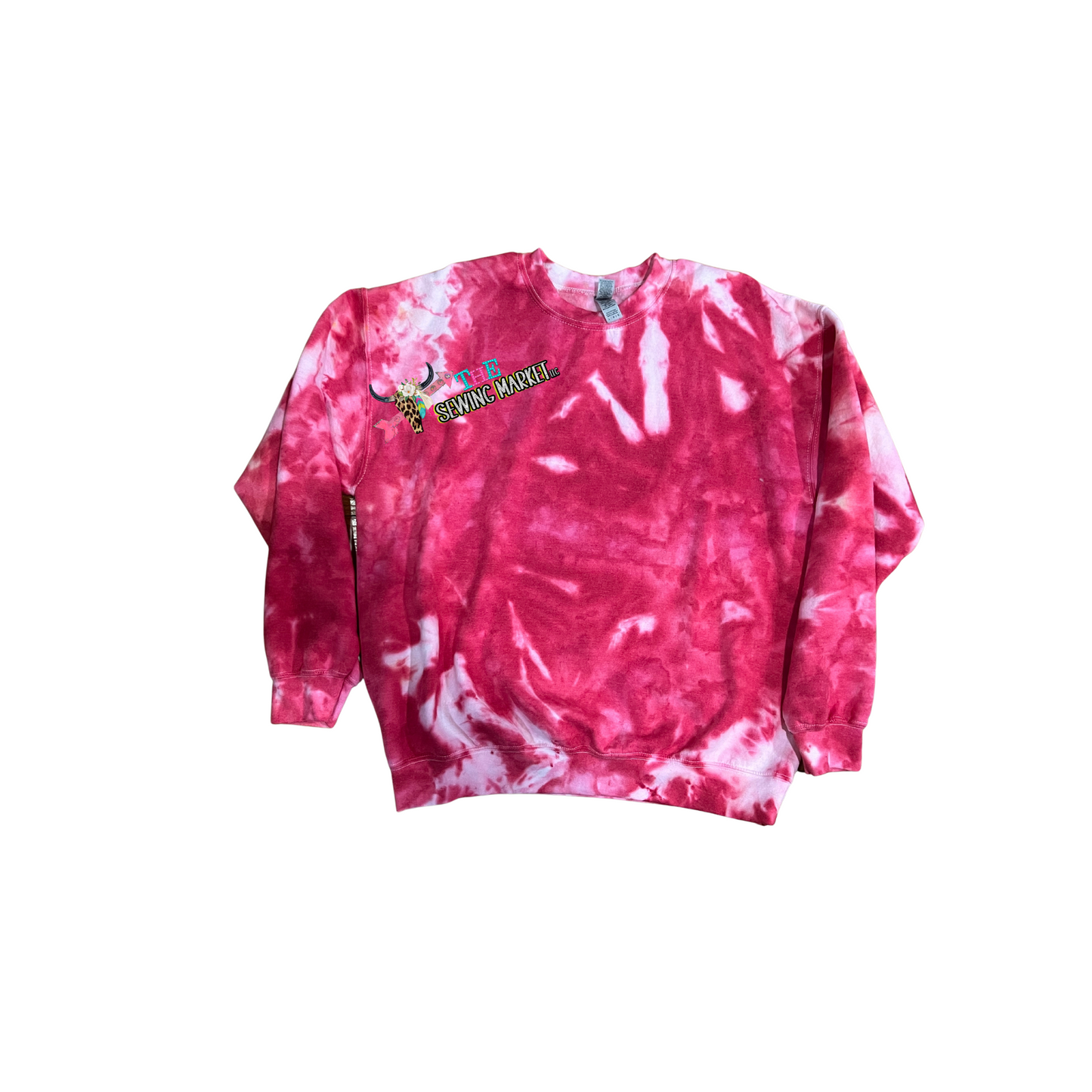 gildan sweatshirt tye dye