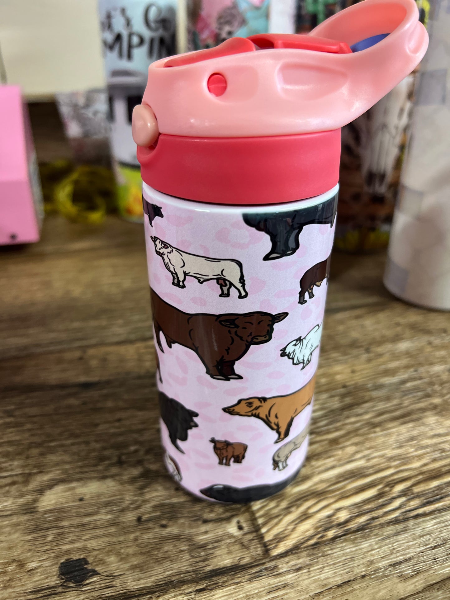 Flip top tumblers 12oz