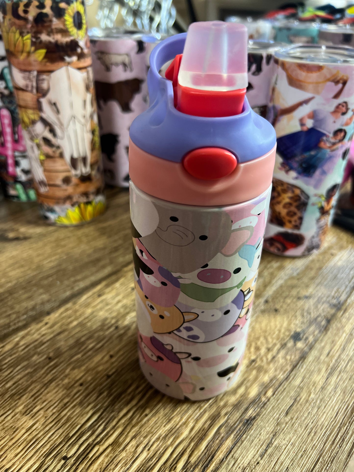 Flip top tumblers 12oz