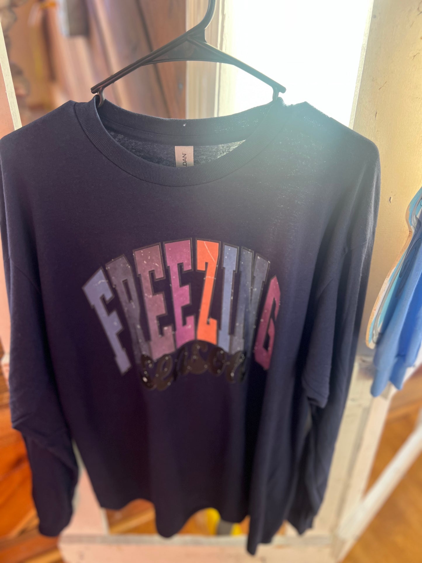 Freezin season long sleeve tee