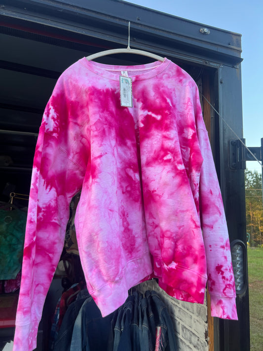 Spring pink sweatshirt