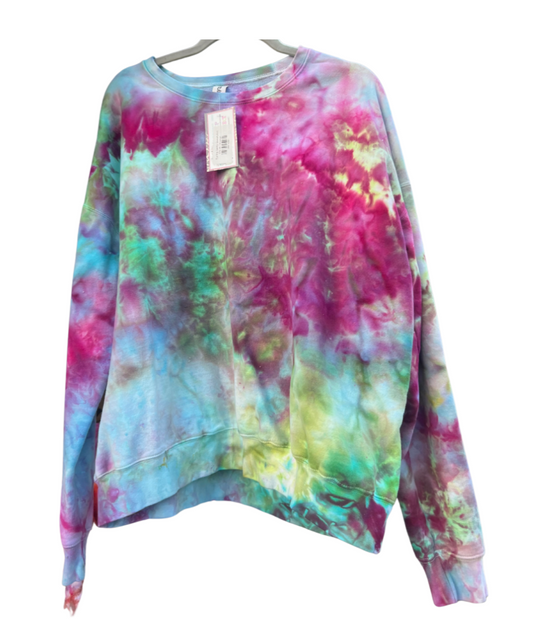 Spring berry sweatshirt