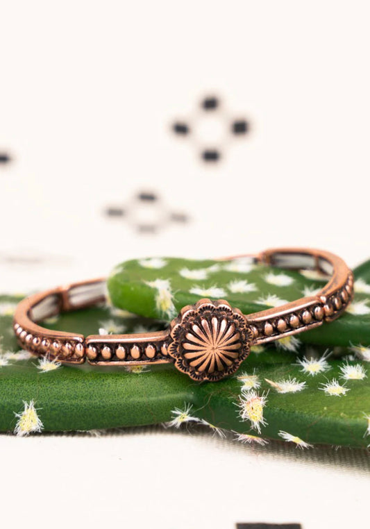 Concho bracelet