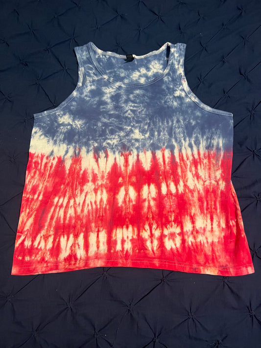 Patriotic tank