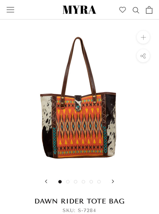 Dawn rider tote