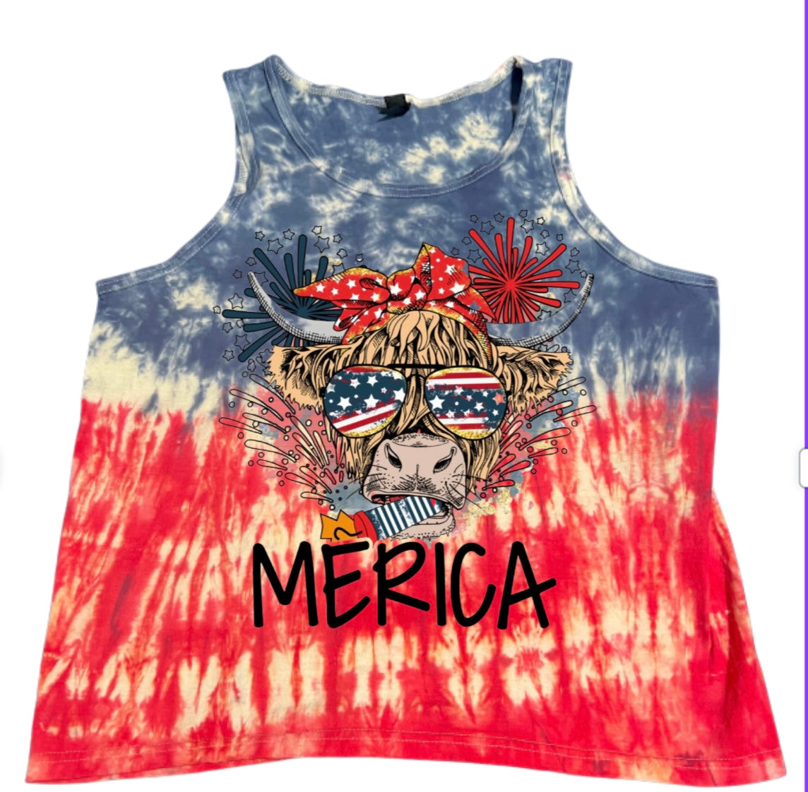 Patriotic tank