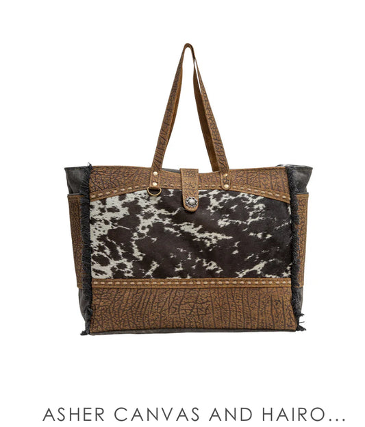 Asher canvas hair on weekender