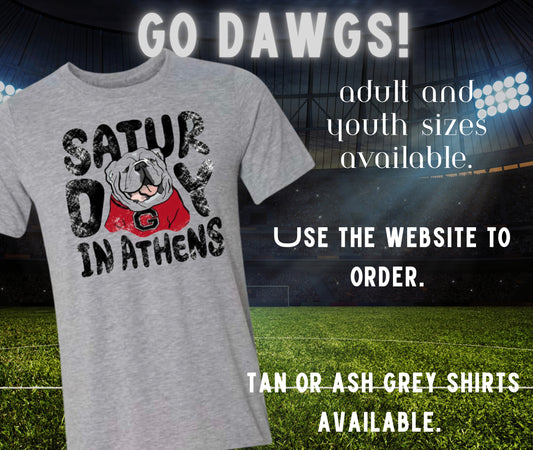 Go dawgs tee