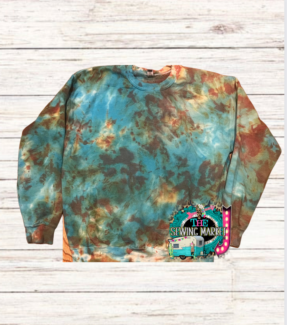 Rusty fall crewneck