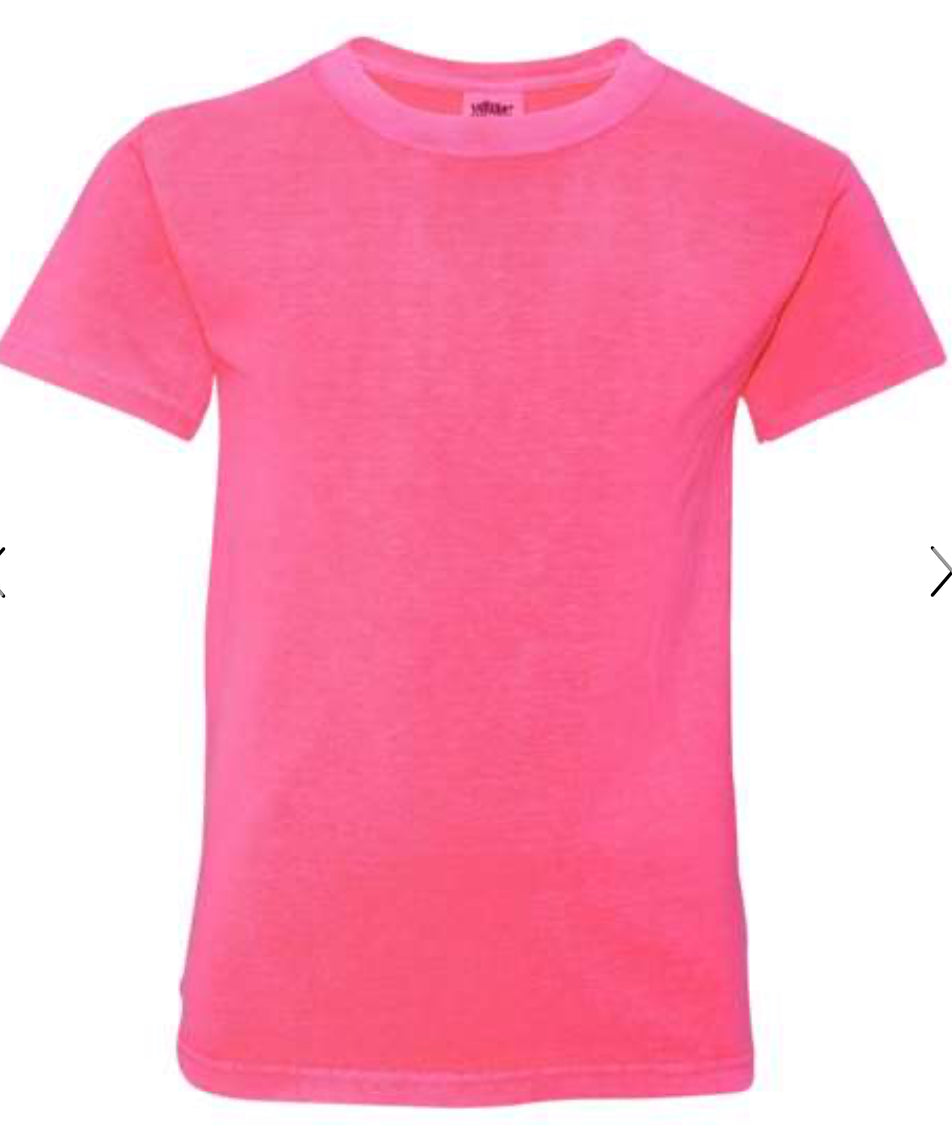 Comfort Color Tees  Short Sleeve