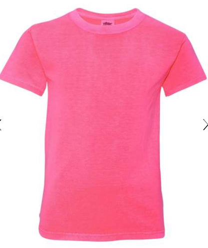 Comfort Color Tees  Short Sleeve