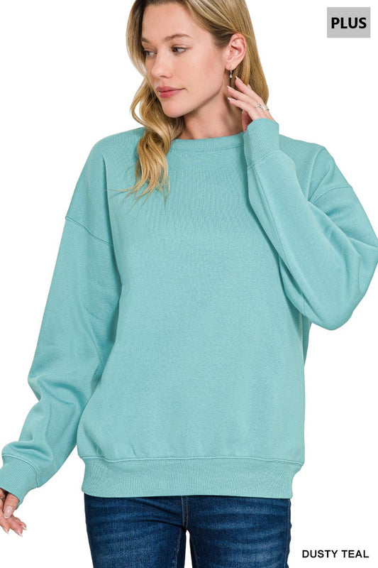 Fleece Crewneck FLEECE PLUS Size