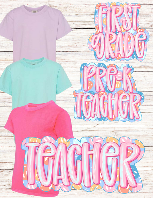 Back to School girly smiley