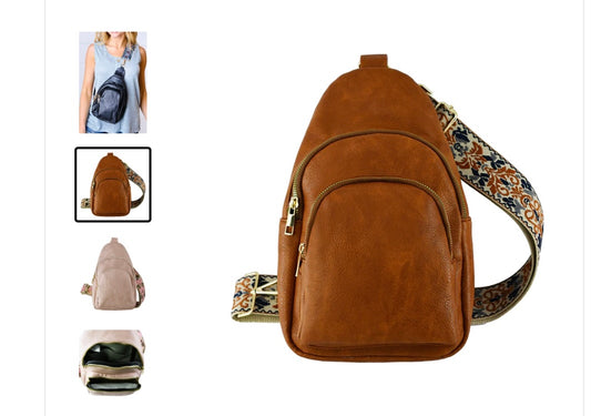 Zara zipper crossbody
