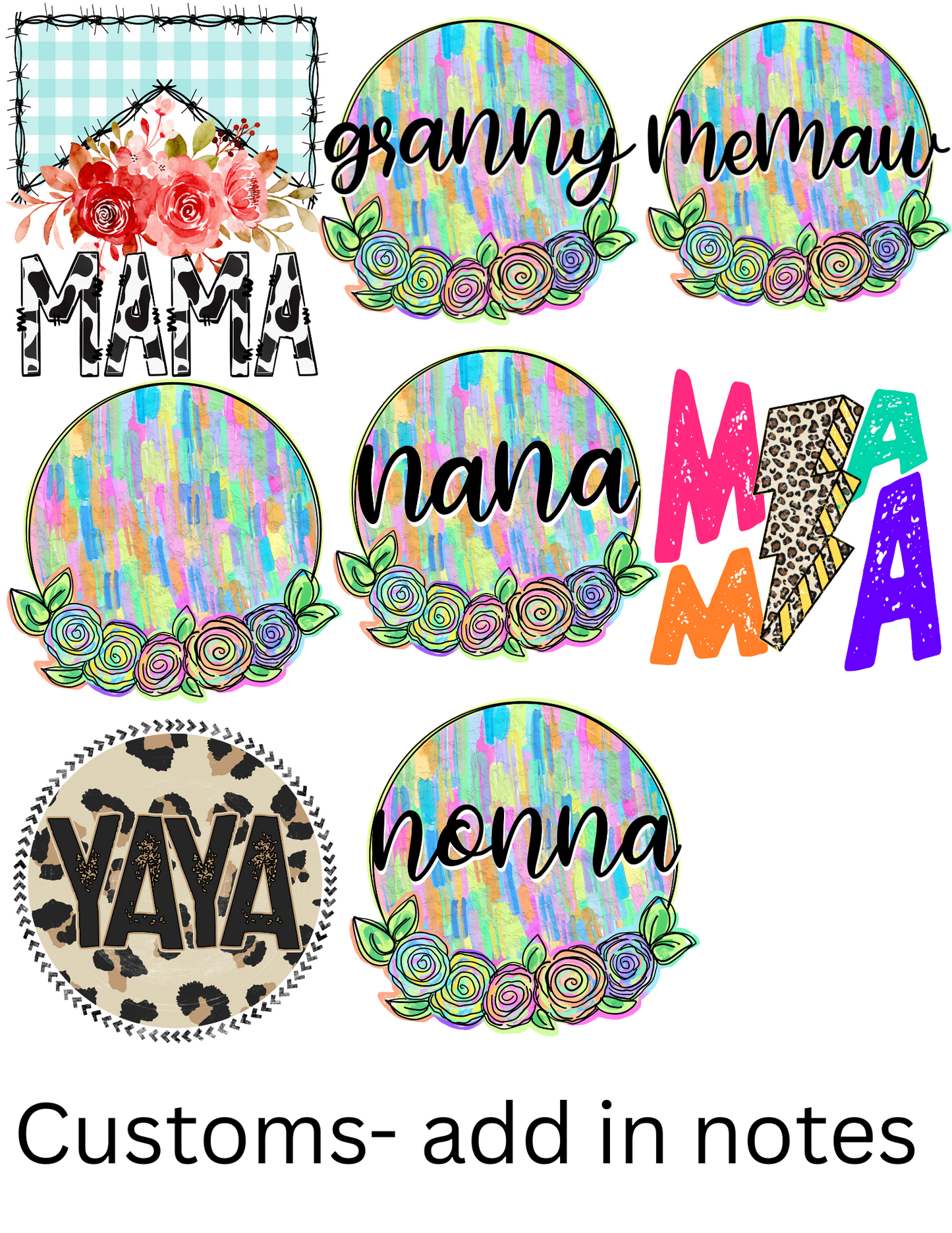 Mother's Day Designs