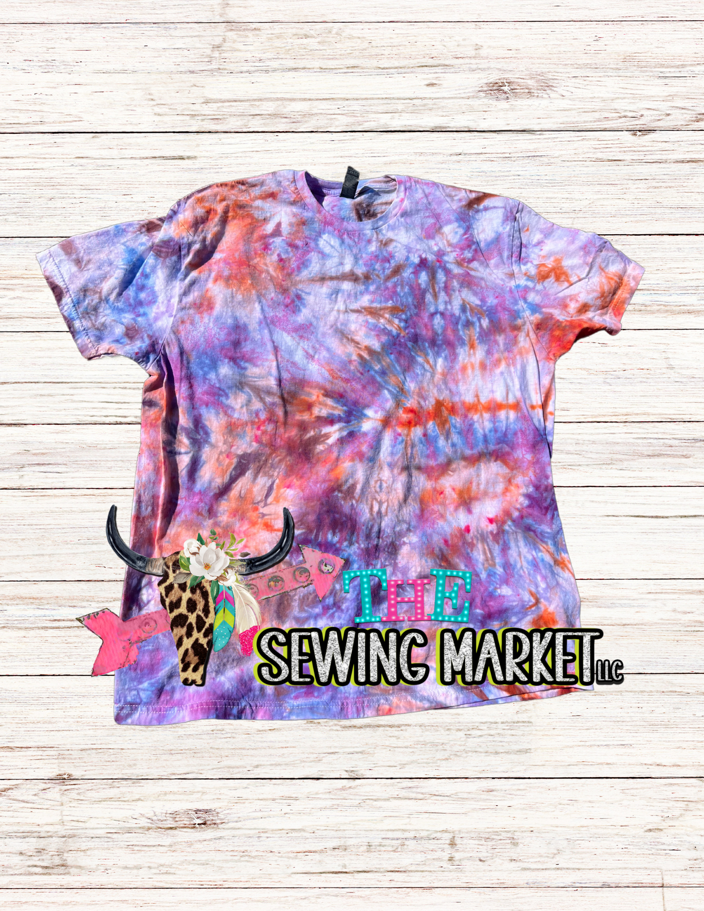 Peachy Hydrangea Tee