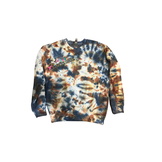 gildan sweatshirt tye dye