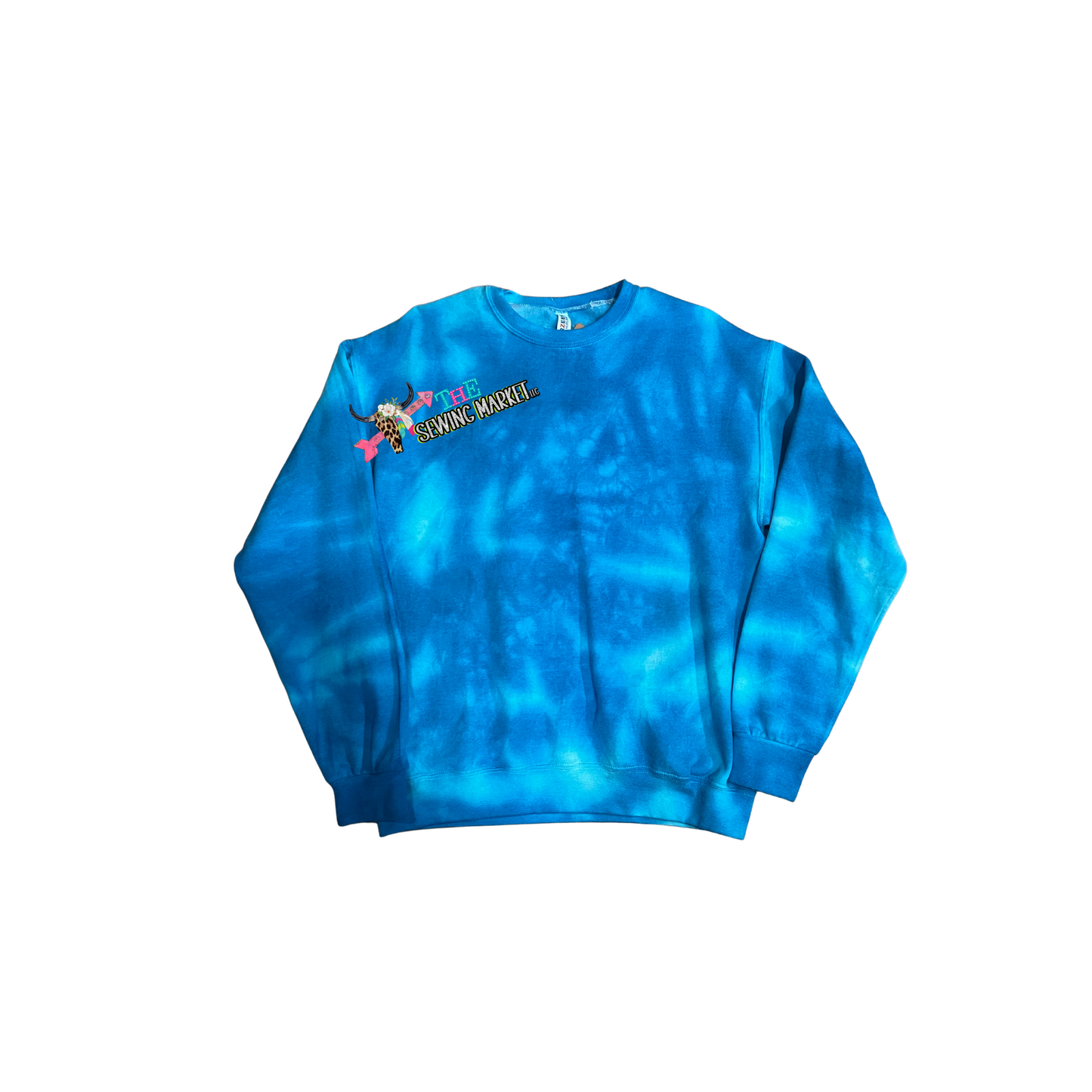 gildan sweatshirt tye dye