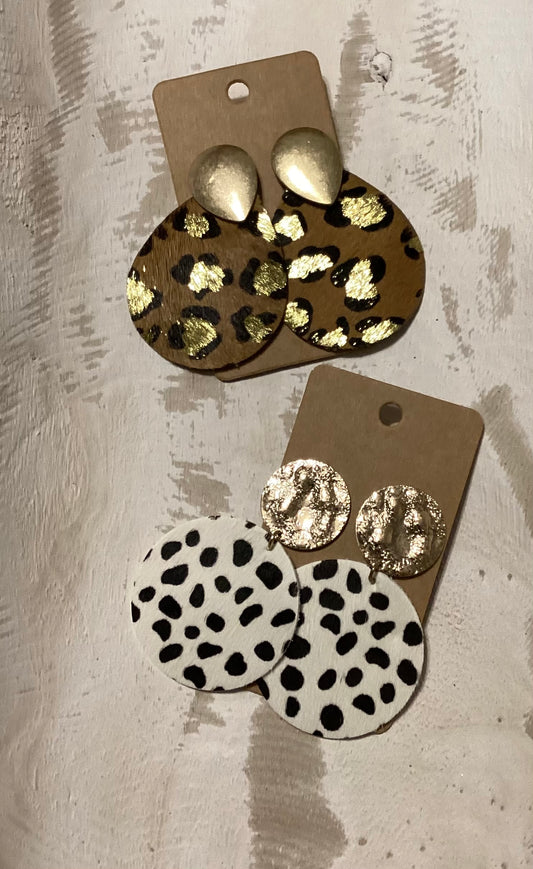 Leopard fur drops