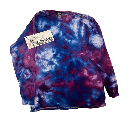 Youth Tye Dye Blueberry