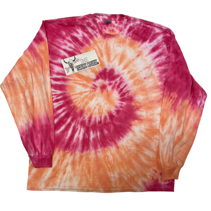 Adult Tye Dye Peachy Swirly