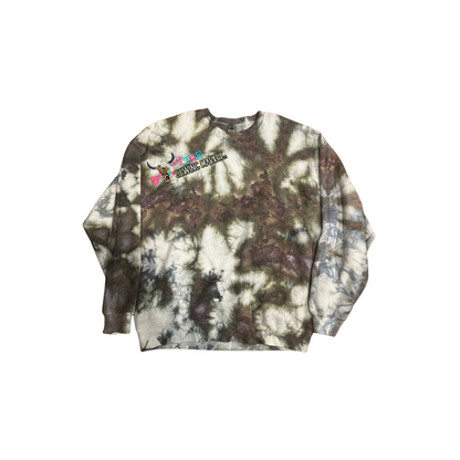 gildan sweatshirt tye dye