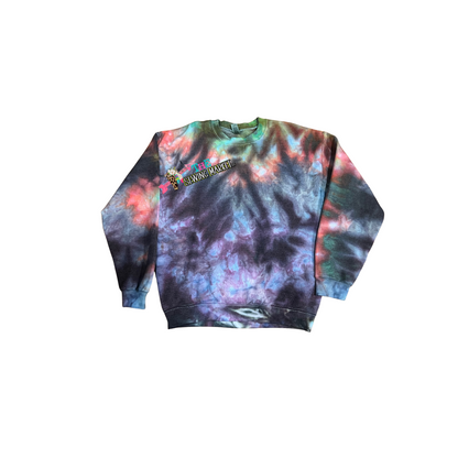 gildan sweatshirt tye dye