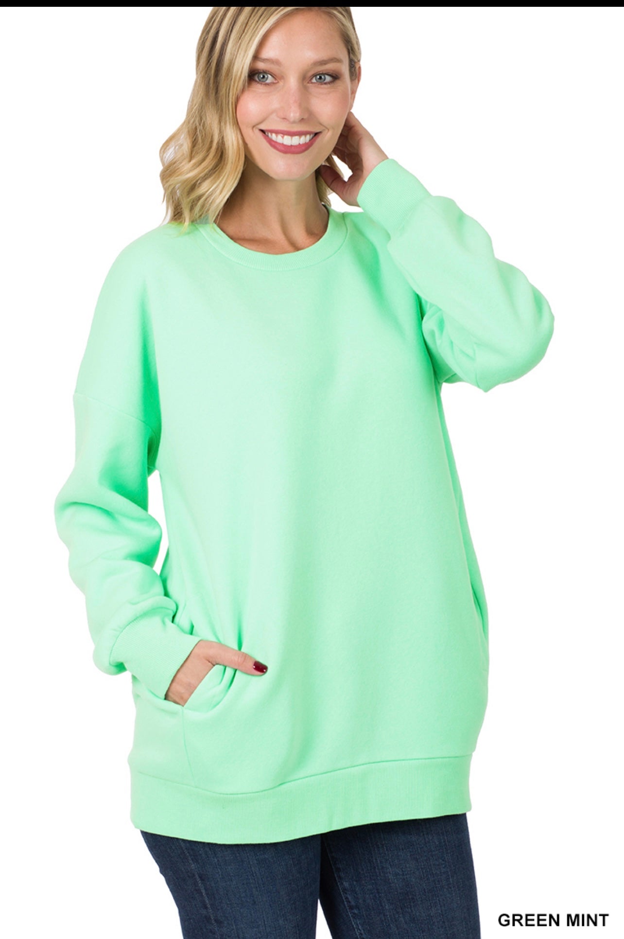 Pocket sweatshirts
