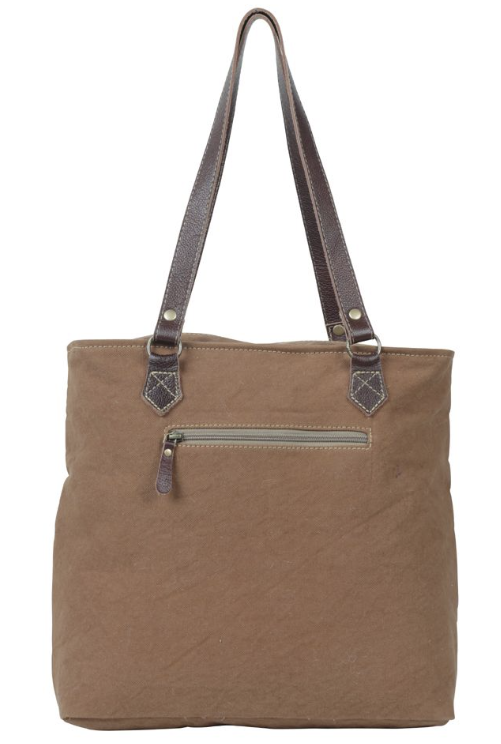 Amethyst Canvas and Hairon bag