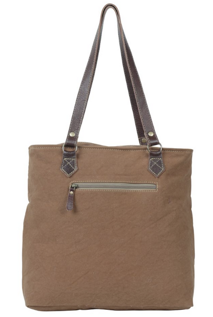 Amethyst Canvas and Hairon bag