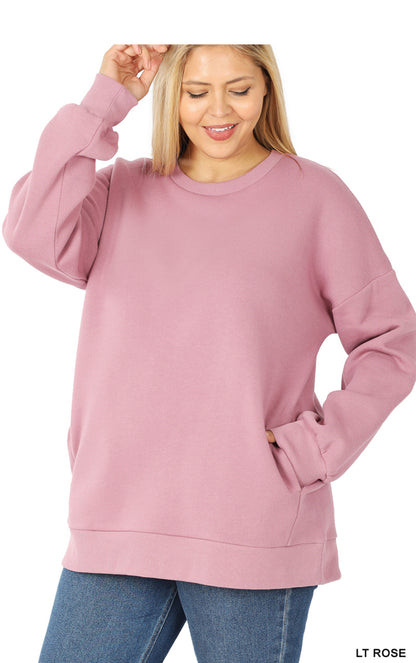Pocket sweatshirts