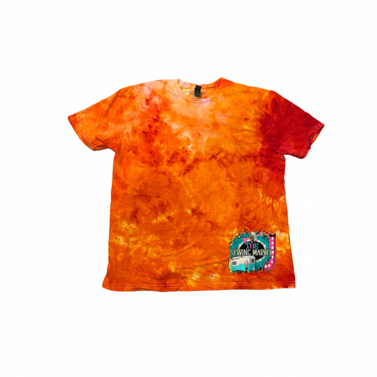 Sunburst tye dye tee
